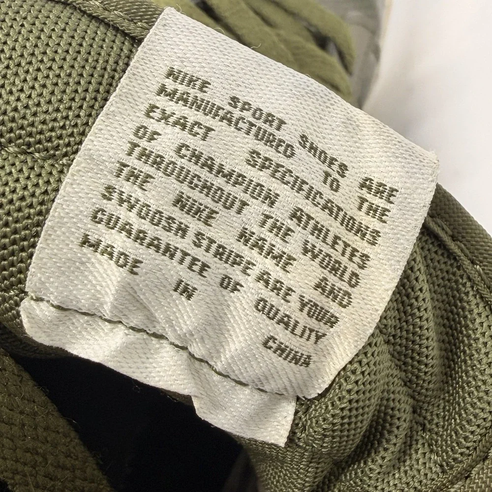Nike Blazer Mid Leather Premium Snake Women's‎ US 8.5 Olive Green 685225-300